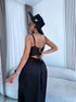 "BLACK ELEGANCE" garā kleita 9267